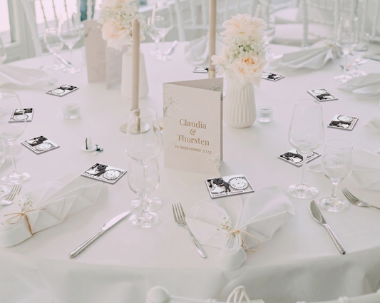Personalisierte 3D-Druck Hochzeits-KitCard