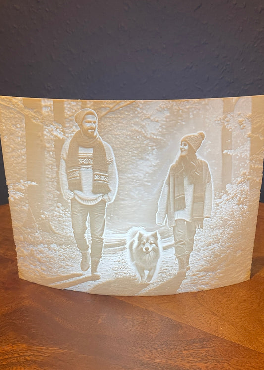 Individuelles 3D Relief Bild