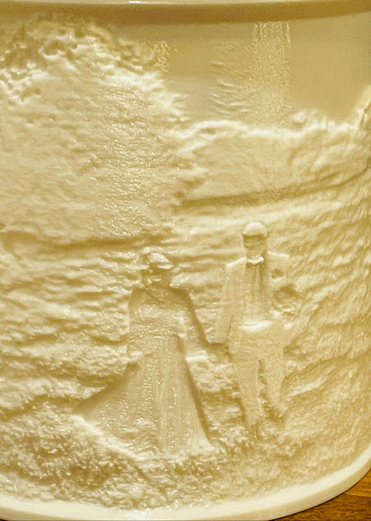 Individuelles 3D-Relief Teelicht