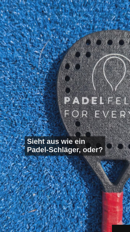 Personalisierter Padel-Tennis Flaschenöffner